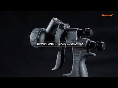 Фарбопульт Walcom Genesi Carbonio 360 Evo HALO Base/Дюза 1.3&nbsp;мм W023013 фото