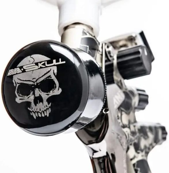 Краскопульт ANI SKULL TMD1 (ТРИ В ОДНОМ - WB - CLEAR - HVLP) Дюза 1.3 мм / 1/4MG AH1535010A фото