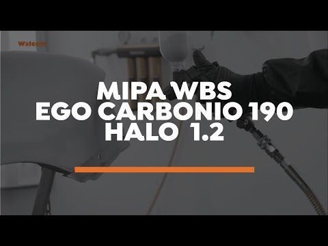Мініфарбопульт Walcom Ego Carbonio HTE HALO/Дюза 1.0 мм 703010 фото